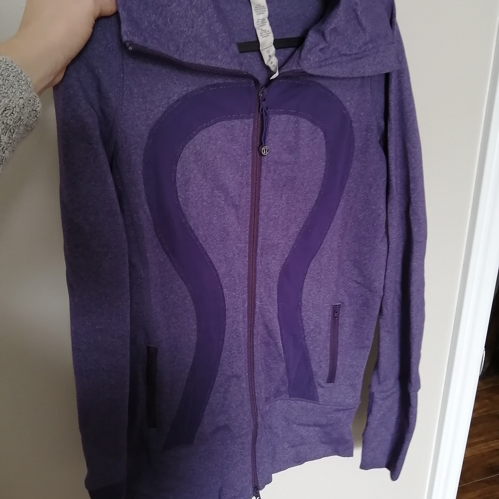 Lululemon Purple Zip Up
